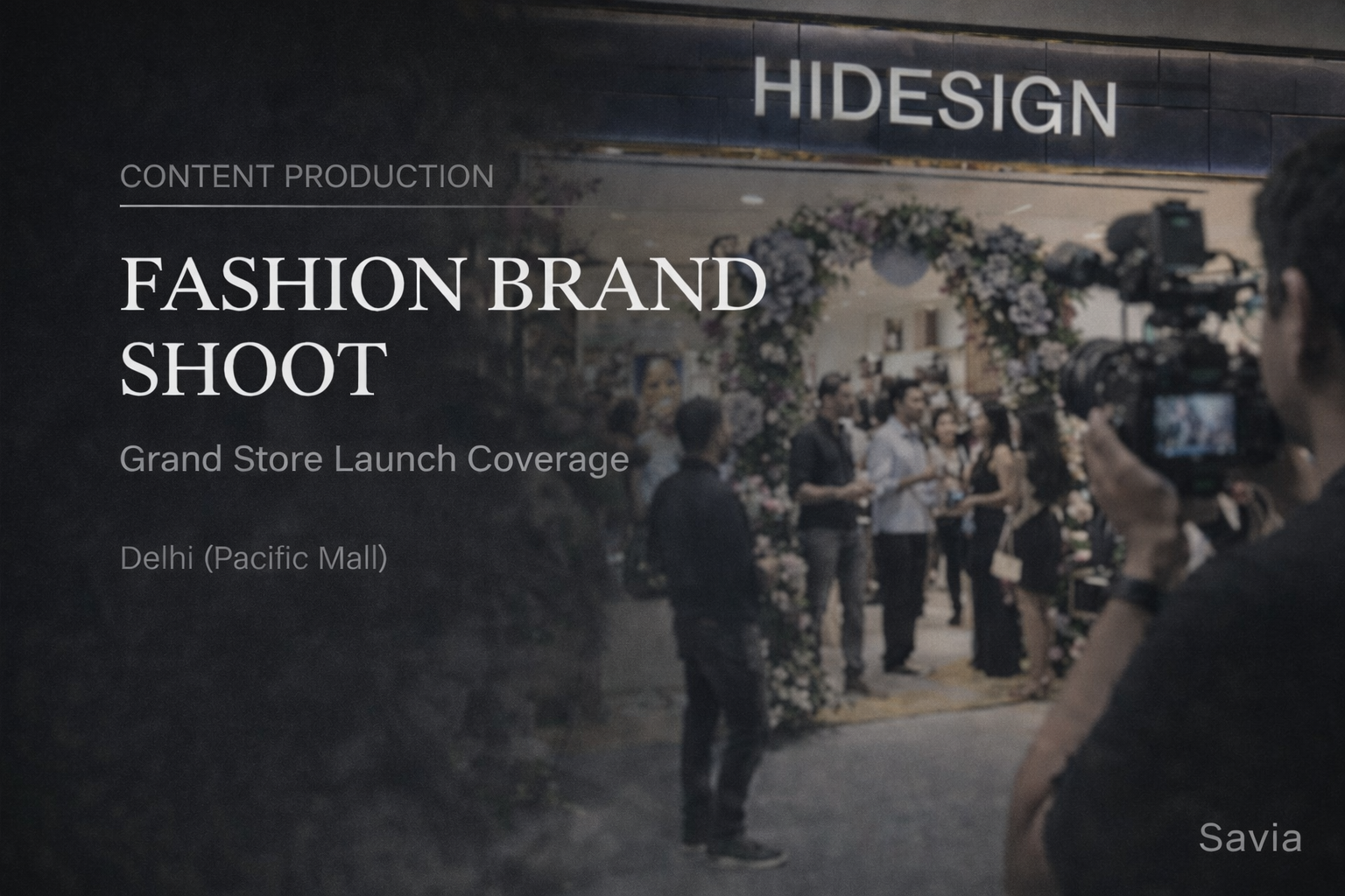 HiDesign flagship store opening event coverage